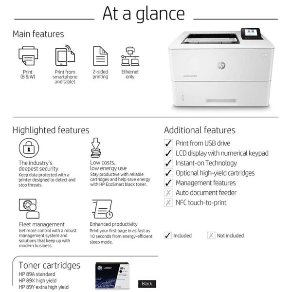 HP Laserjet Enterprise M507Dn – Printer - Image 5